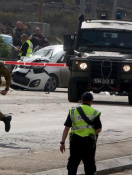 اطلاق نار على سيارة للمستوطنين غرب رام الله 