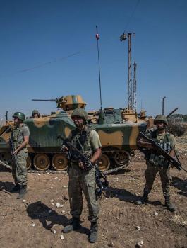 الجيش التركي والمعارضة السورية 