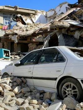 زلزال في ايران 