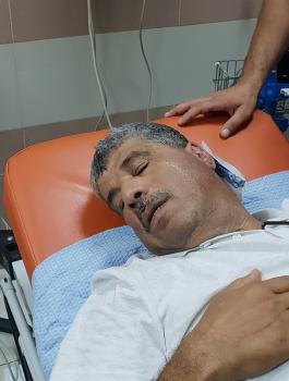 اصابة الوزير عساف برصاص الاحتلال في رأس كركر 