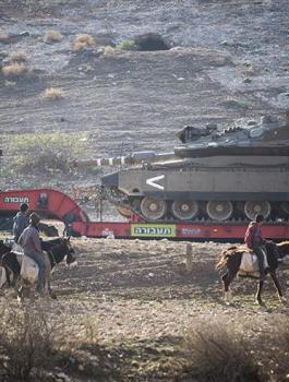 الجيش الاسرائيلي في الاغوار الشمالية 