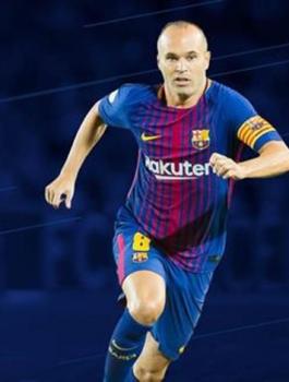 انيستا في برشلونة  