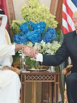 ترامب وقطر 