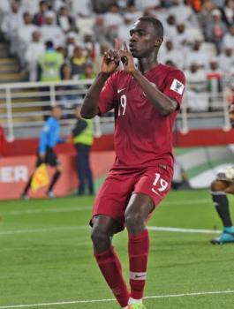 منتخب قطر واليابان 