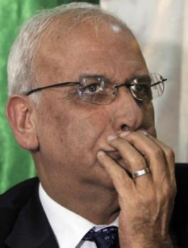 عريقات وجرائم اسرائيل في غزة 