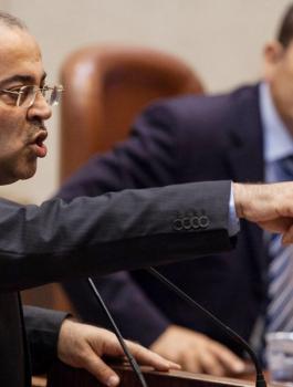 الطيبي ونتنياهو واسرائيل