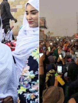 ايقونة الثورة السودانية تتزوج 