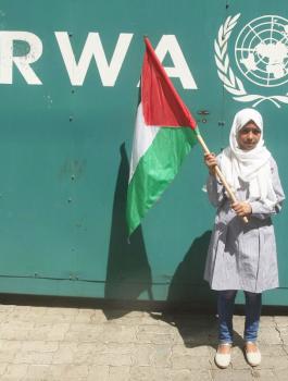 مساعدات الاونروا في غزة 