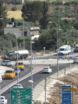 طريق التفافي حول بلدة حوارة 