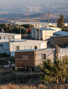 إقامة بؤرة استيطانية جديدة على أراضي الخضر