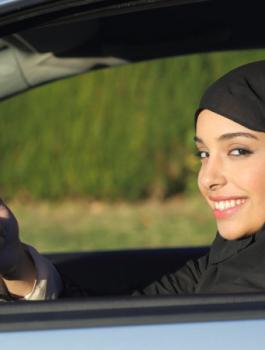 قيادة المرأة للسيارة في السعودية 
