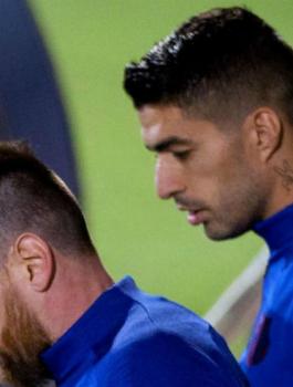 ميسي وسواريز واسرائيل 