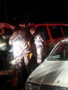 حادث سير شمال الخليل 