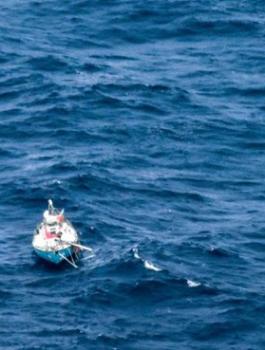 العثور على فرنسي مصاب في بحر غزة 