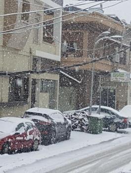 الثلوج في جبل الشيخ 