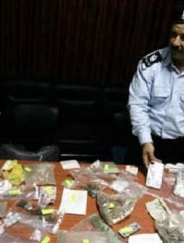 ضبط مواد مُخدِّرة في جنين