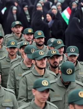 الولايات المتحدة والحرس الثوري الايراني 