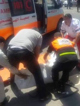  وفاة فتاتين واصابة 4 في حادث سير بغزة