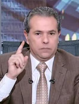 توفيق عكاشة وابنه 
