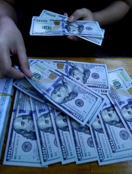 ارتفاع على سعر صرف الدولار مقابل الشيقل 