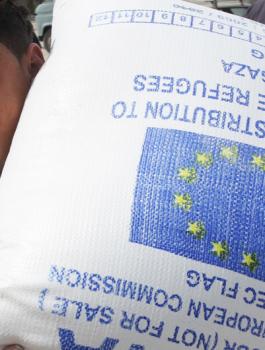 المساعدات الاوروبية والفلسطينيين 