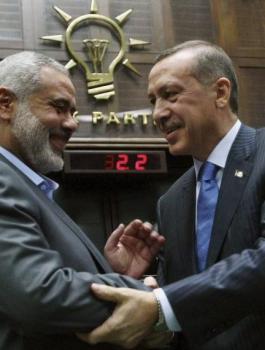 اردوغان وحماس والمساعدات التركية لفلسطين 