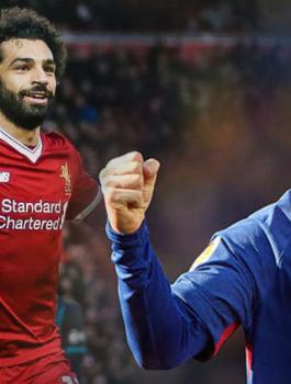 محمد صلاح يتفوق على ميسي