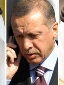 اردوغان وقطر والسعودية 