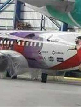 طائرة المنتخب المصري الى كأس العالم 