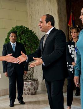 ميلانيا ترامب في مصر 