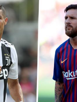 مبامبي ورونالدو وميسي 