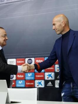 زيدان وريال مدريد 