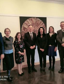 جلسة مشاورات بين فلسطين والمانيا 