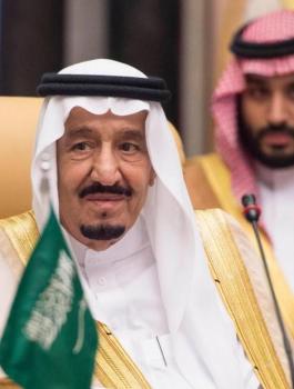 محكمة حوثية والعاهل السعودي 