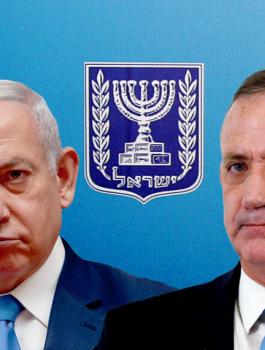 نتنياهو وغانتس 