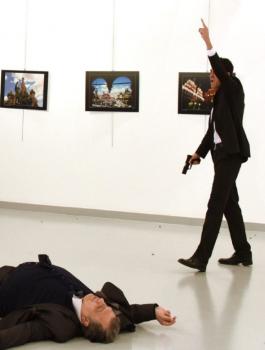 كيف قتل السفير الروسي بتركيا 