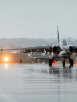 سقوط طائرة روسية في سوريا 