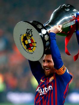 ميسي ودوري ابطال اوروبا 