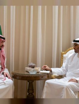 بن زايد وخالد بن سلمان 