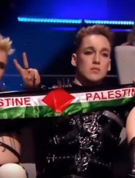 ايسلندا والعلم الفلسطيني 