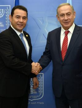 غواتيمالا: قرار نقل السفارة إلى القدس لا رجوع عنه