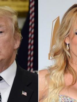 ممثلة اباحية وترامب 