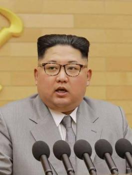 الزعيم الكوري الشمالي 