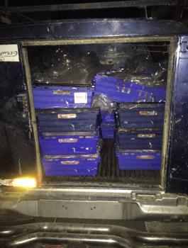 ضبط دجاج مهرب في رام الله 