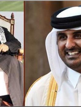 أمير قطر يقيم مأدبة إفطار لعلماء من بينهم 