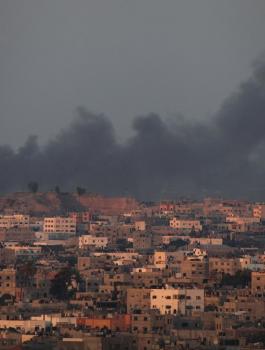 قصف اسرائيلي على غزة 