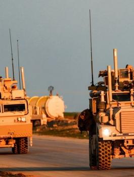 شاحنات امريكية تدخل سوريا 