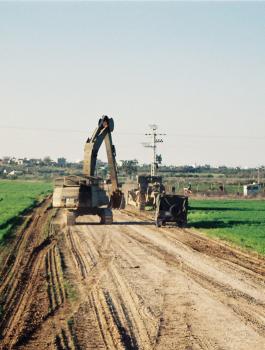 توغل للجرافات الاسرائيلية في غزة 