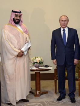 محمد بن سلمان وبوتين 