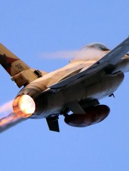 قصف اسرائيلي على مطار التيفور العسكري السوري 